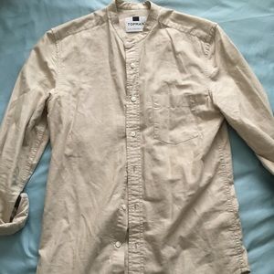 Topman long sleeve button shirt